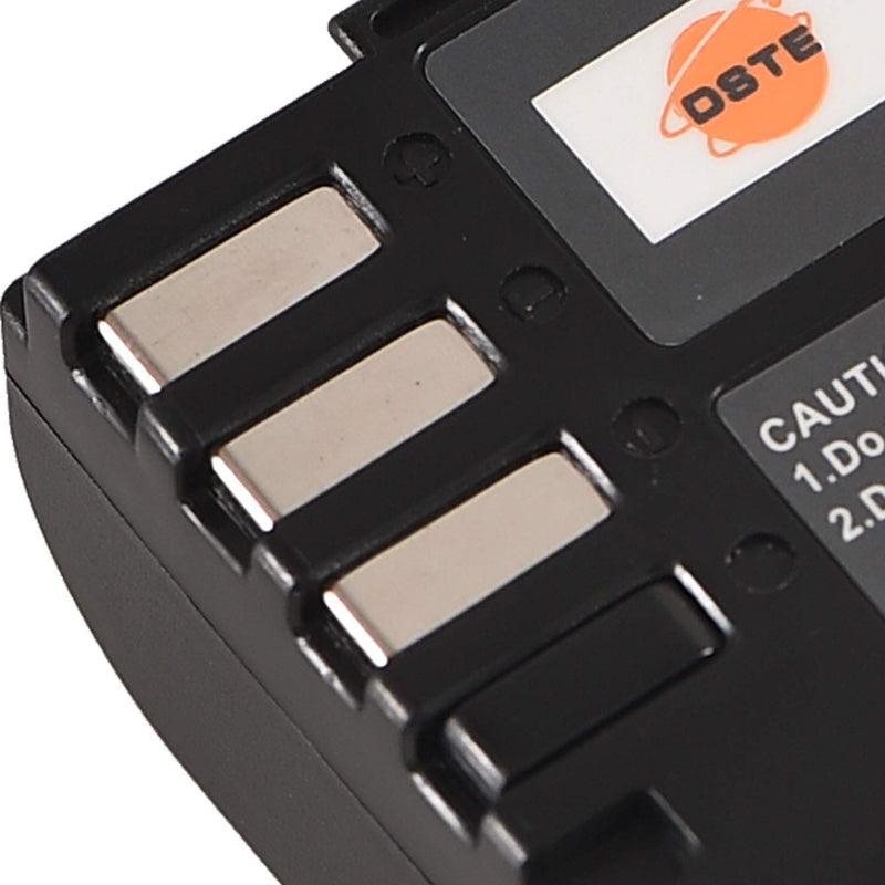 DSTE Replacement for 2X D-Li90 Li-ion Battery Compatible Pentax K-01 K-1 K-3 K-5 K-5II K-5IIs K-7 645D 645Z Camera as D-L90P