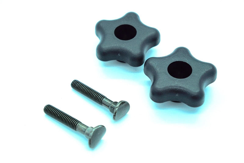 (Ship from USA) GENUINE OEM TORO PART # 92-2260 & 106-4161 SET OF TWO KNOBS & SCREWS FOR HANDLE /ITEM NO#8Y-IFW81854248739