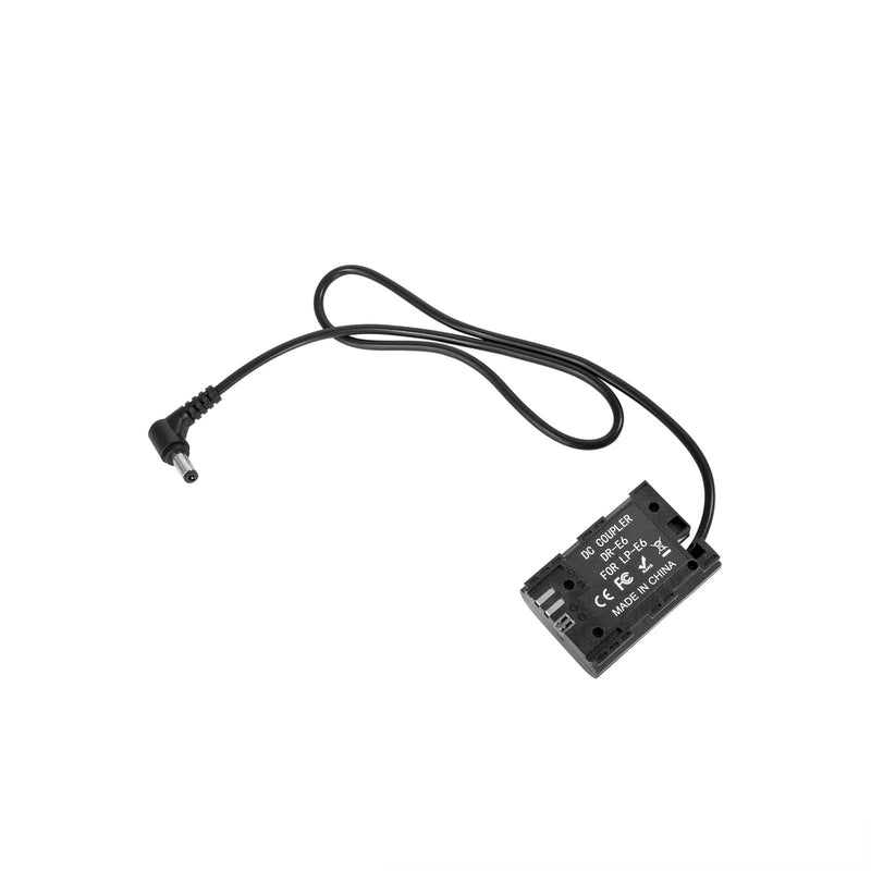 SMALLRIG DC5521 to LP-E6 Dummy Battery Charging Cable for LP-E6 Battery-Powered Camera or Devices - 2919