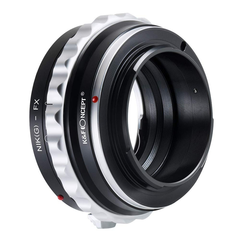 K&F Concept Camera Lens Adapter Ring for Nikon G AF-S Mount Lens to Fujifilm Fuji FX X-Pro1 X-M1 X-A1 X-E1 Adapter