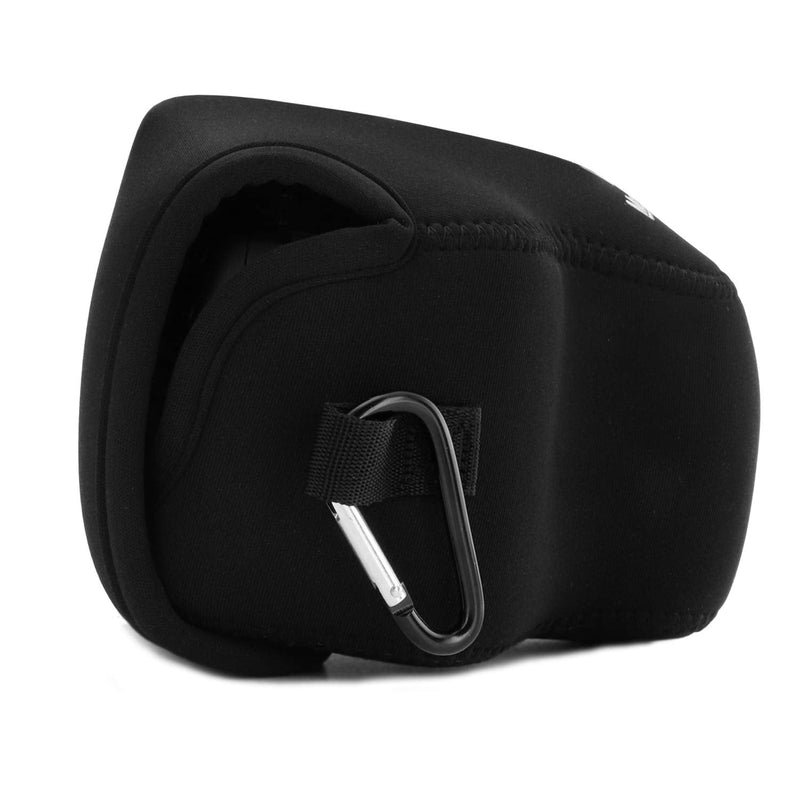 MegaGear MG1573 Ultra Light Neoprene Camera Case Compatible with Canon PowerShot SX70 HS - Black, One Size