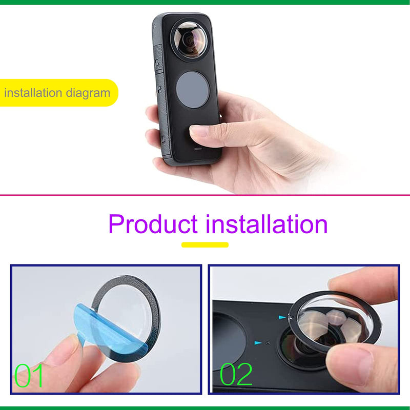 CHongnan- Dual Lens Guards for Insta360 One X2 Accessories