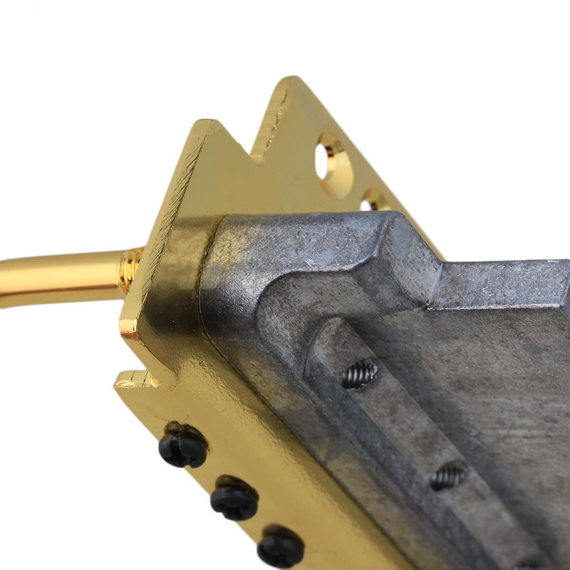 BQLZR Gold Tremolo Bridge Set For Electric Guitar