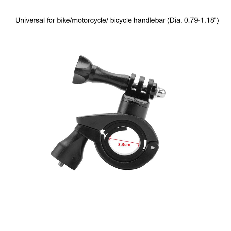 [AUSTRALIA] - NCElec Motorcycle Bike Handlebar Mount Compatible with GoPro Hero4,3+,3,2 