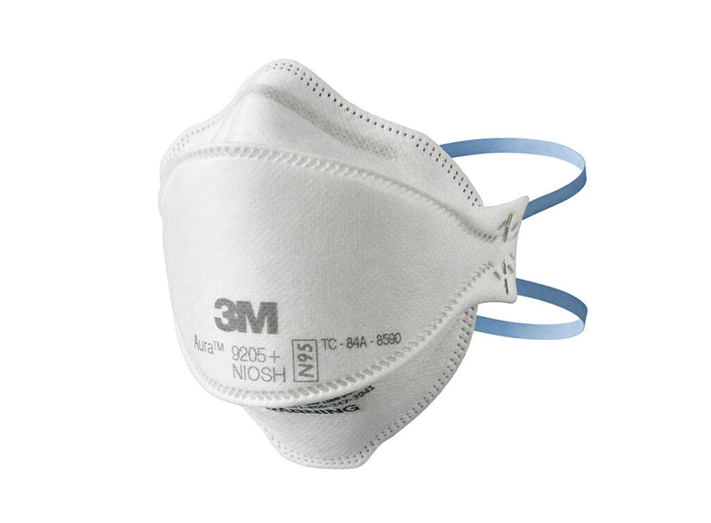 3M Aura Particulate Respirator 9205+ N95, 10-Pack 10 Pack