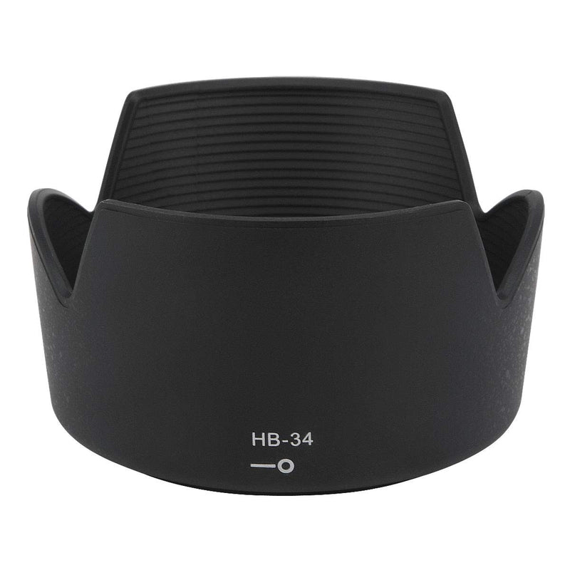 Haoge Bayonet Lens Hood Compatible with Nikon Nikkor AF-S 55-200mm f/4-5.6G ED DX, VR, VR II Lens Replaces Nikon HB-34