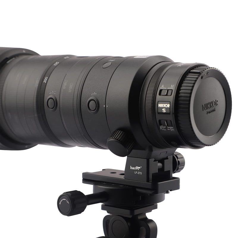 Haoge LF-Z72 Lens Replacement Foot for Nikon NIKKOR Z 70-200mm f/2.8 VR S Lens (z-Mount), z100-400mm Collar Tripod Mount Ring Built-in Arca Type Quick Release Plate on Nikon Z6ii z7ii Z7 Z6 Z5 Camera