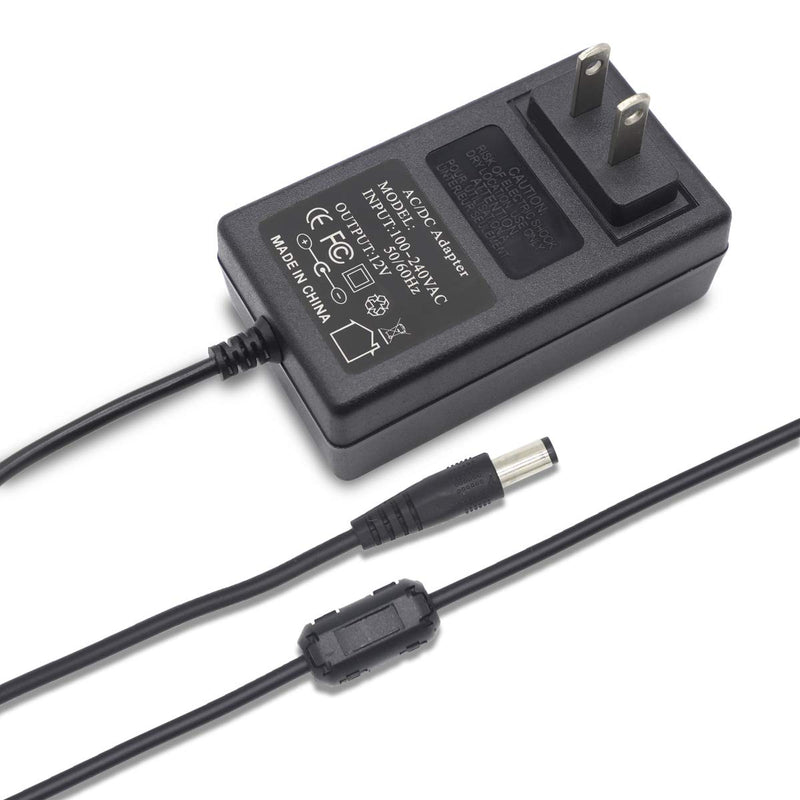 12V AC Adapter Compatible with Casio Electronic Piano & Keyboard AD-12MLA(U) AD12M3 WK-1630 AD12M WK-500 WK-1250 WK-1300 WK-1350 WK-1600 WK-1800 WK-3200 WK-3500 WK-3700 WK-8000 DC Power Supply Cord
