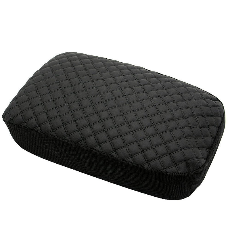 [AUSTRALIA] - Ezzy Auto Black Leather Console Center Armrest Lid Cover Skin Protector Jacket for Honda Civic 
