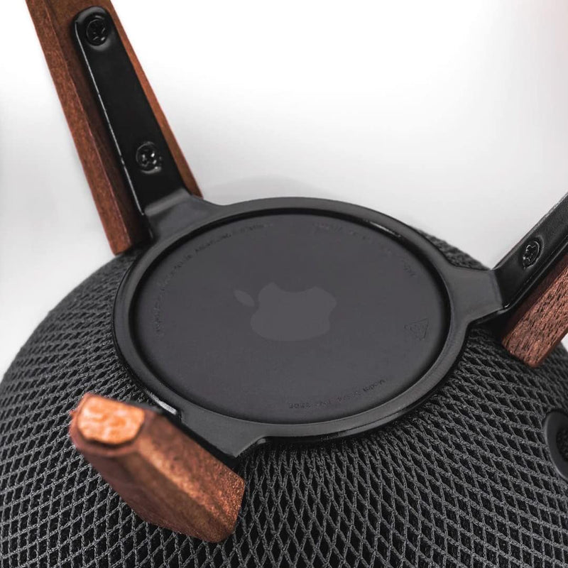 balolo Real Wood Tripod for HomePod Mini (Black Walnut) Black Walnut