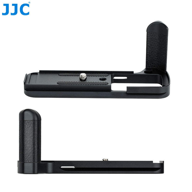 JJC HG-XT3 X-T3 Hand Grip, Arca Swiss Type Quick Release QR, Anti Slip Metal Holder Hand Grip Bracket, Aluminum Aloy, Compatible with Fuji XT3 XT2