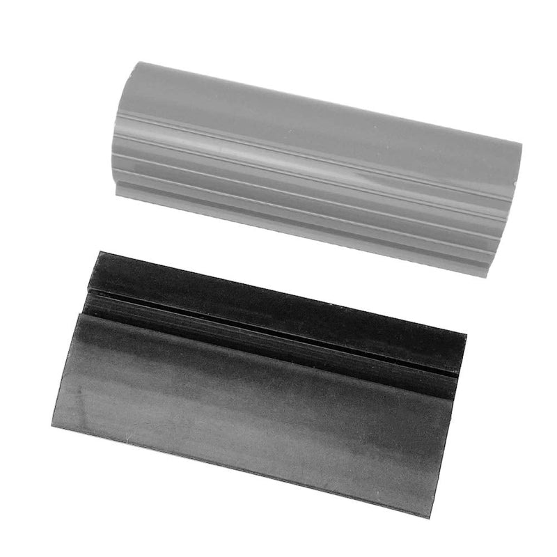ECOmorning 4 Inch Mini Squeegee Silicone Squeegee with Rubber Water Blade, Anti-Slip Handle for Car Wraps, Window Tint, and Cleaning Bathrom or Kitchen Sink 1pcs,with Handle