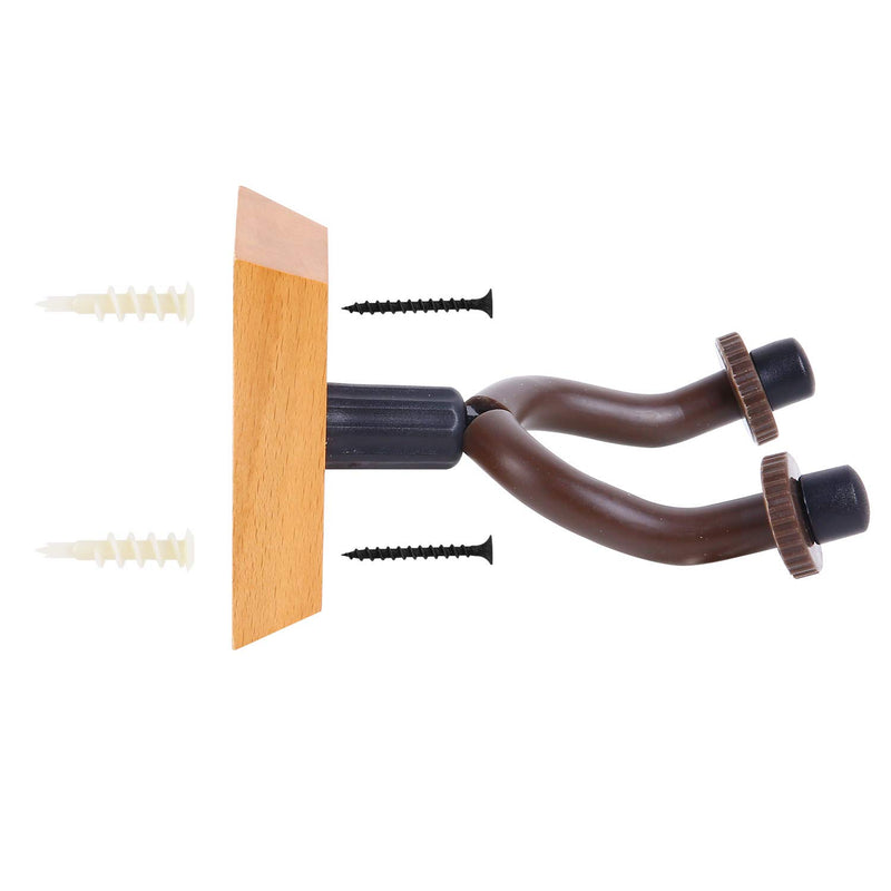 Guitar Wall Mount Hanger 2-Pack, Ohuhu Guitar Hanger Wall Hook Holder Stand for Bass Electric Acoustic Guitar Ukulele
