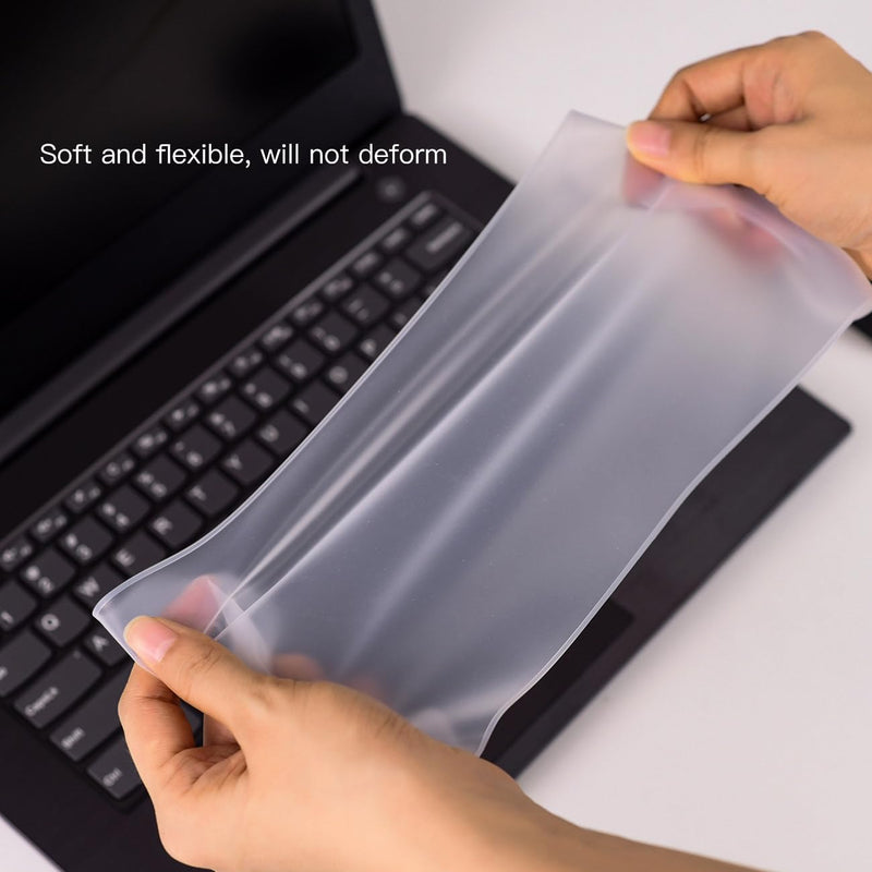 [AUSTRALIA] - Universal Keyboard Cover Skin for Standard Size PC Computer Desktop Keyboard Ultra Thin Silicone Waterproof Dustproof Keyboard Cover Skin Protector, Clear (Size: 17.7" x 5.5") Standard(17.7" x 5.5") 