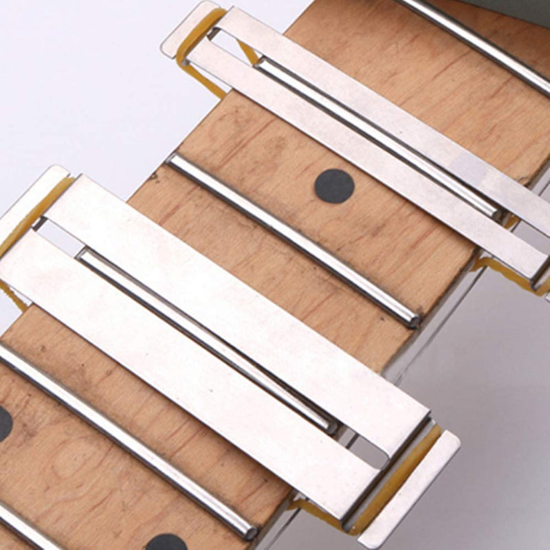 Copper Fret Wires, 24 Pcs Guitar Fret Wires 2.2mm Practical Cupronickel FretWire Kit Upgrade Part for Electric Guitar