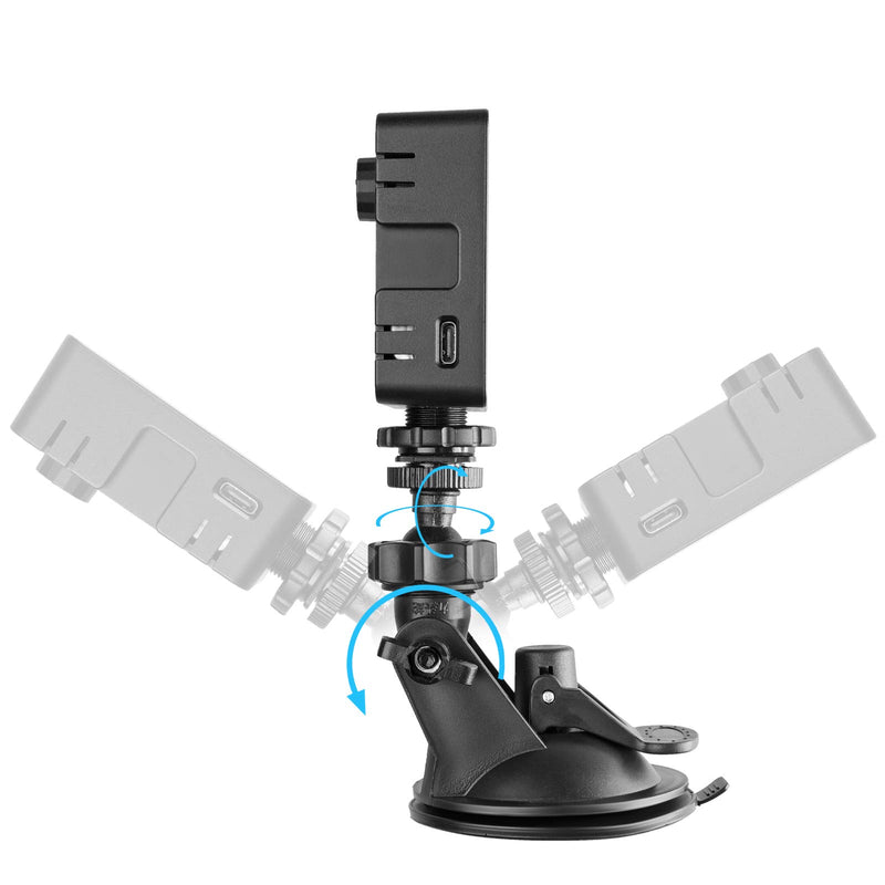 DECADE Video Conference Lighting Kit Video Conferencing, Lighting for Remote Working, Zoom Calls/Self Broadcasting/Live Streaming with Suction Cup Video Conference Light with Suction Cup