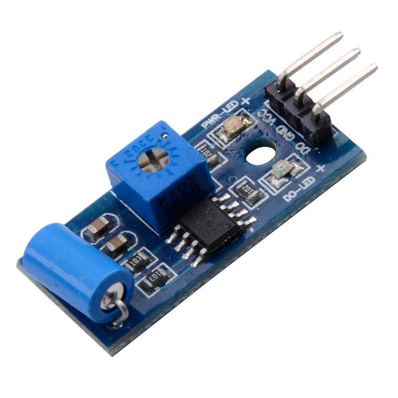 Hiletgo 5pcs SW-420 Vibration Sensor Module Vibration Switch Alarm Sensor Module for Arduino