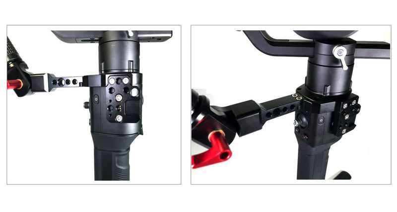 200 Degree Adjustable Handle Grip for DJI Ronin S SC Gimbal Stabilizer, Ergonomic Design Rubber Handle, Perfect for Any Angle Shoot … for Ronin S SC