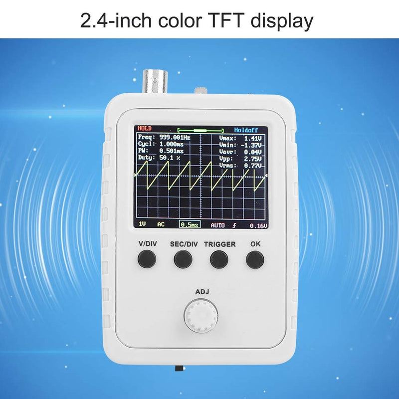 FNIRSI‑150 15001K Oscilloscope, TFT Controller Recognition Color Display Screen DIY Oscilloscope, for Electronic Beginner Development