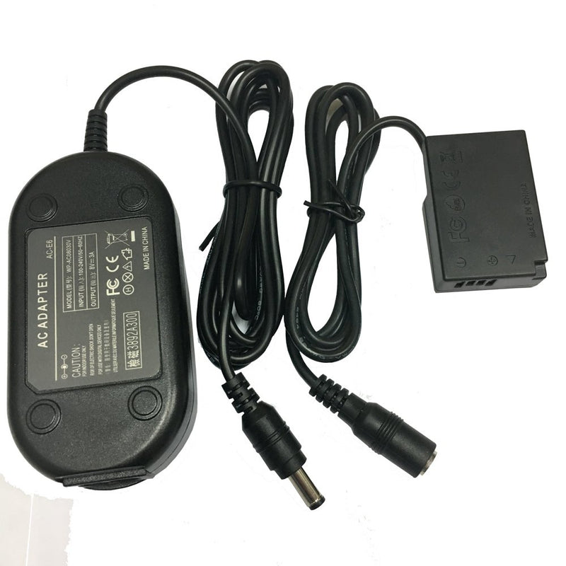 RBSN ACK-E18 AC Power Adapter Supply DR-E18 DC Coupler Charger Kit for Canon EOS Rebel 750D 760D 800D 850D 77D 200D 250D 8000D X8i T6i T6s T7i T8i SL2 SL3 Cameras