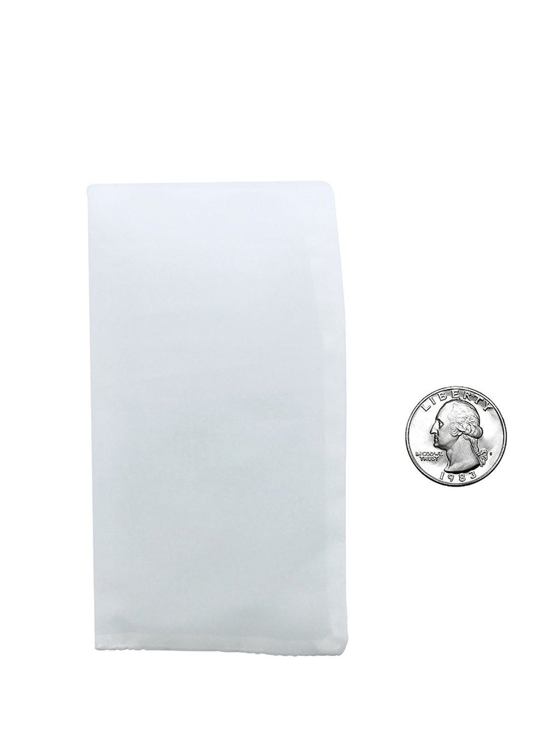 120 Micron | Premium Nylon Tea Filter Press Screen Bags | 3" x 6" | 25 Pack | Zero Blowout Guarantee | All Micron & Sizes Available 120 micron