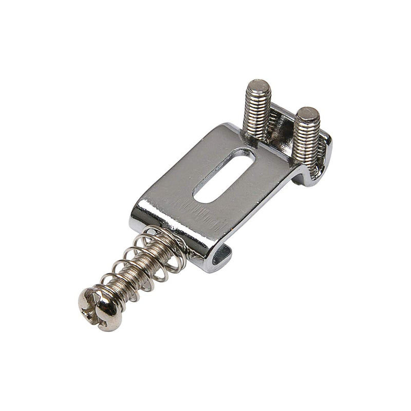Musiclily Pro 10.8mm Steel Vintage Style Guitar Tremolo Bridge Saddles for Strat Stratocaster Electric Guitar, Chrome(Set of 6)