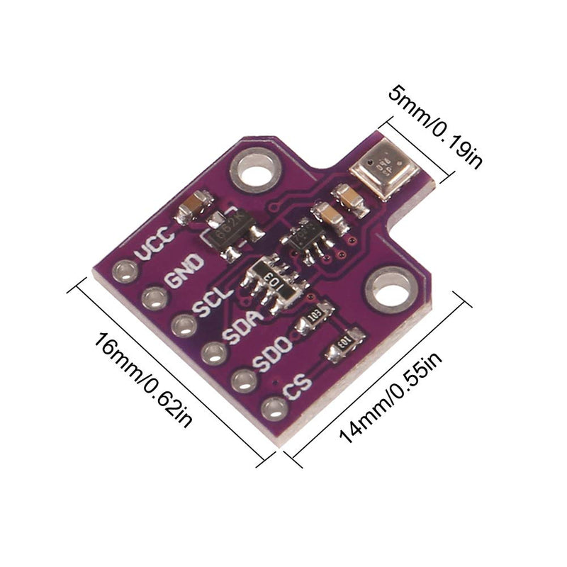 ACEIRMC BME680 Digital Temperature Humidity Pressure Sensor Breakout Board Compatible for Arduino Raspberry Pi ESP8266 3~5VDC BME680