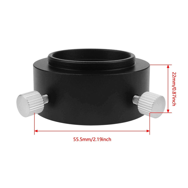 Astromania Universal T2 Camera Photo Adapter for Telescope and Spotting Scope - eyepieces Adaptor 36-42mm - Attach Your Camera or Smartphone to Suitable eyepieces Eyepiece Adapter 36 - 42mm