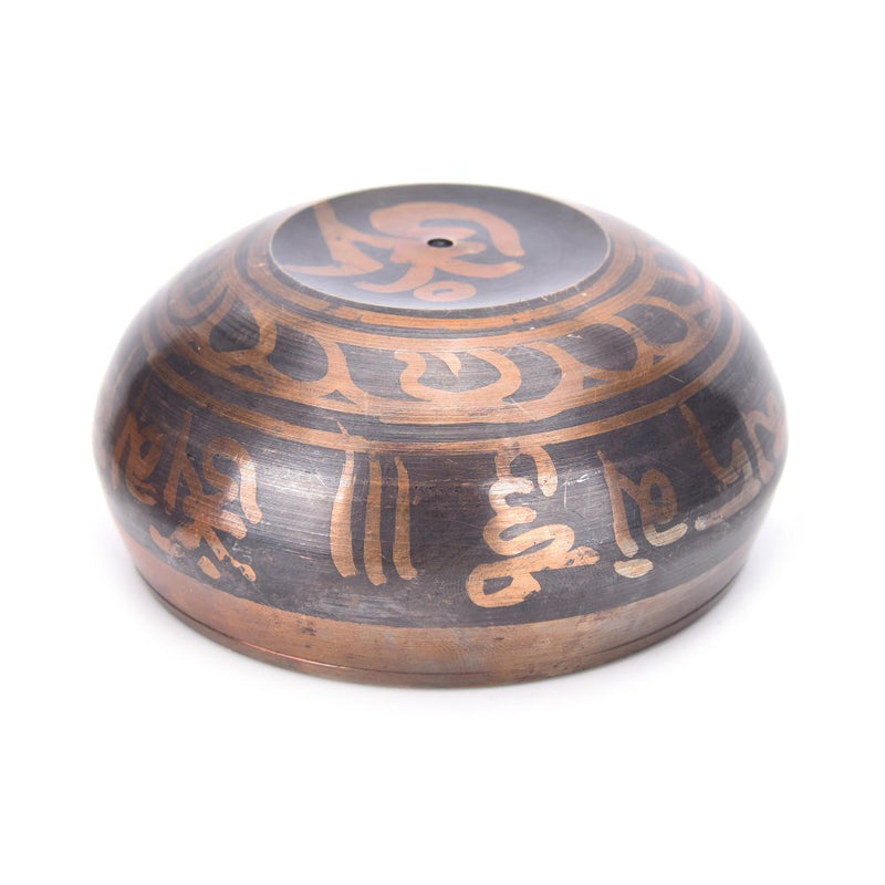 Team-Management 1 Set Handmade Tibetan Bell Metal Singing Bowl with Striker for Buddhism Buddhist Meditation & Healing Relaxation 3 Inch