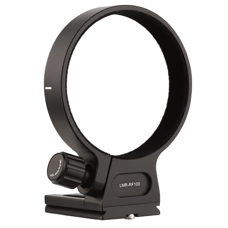 Haoge LMR-RF100 Lens Collar Tripod Mount Ring for Canon RF 100mm F2.8 L Macro is USM Lens Canon RF-Mount Built-in Arca Type Quick Release Plate