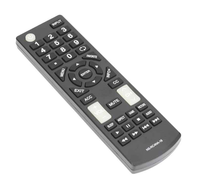 New Remote Control NS-RC4NA-18 for INSIGNI TV NS-24D310NA19 NS24D310NA19 NS32D220NA18 NS-32D220NA18 NS-NS-19D310NA19 NS19D310NA19 NS22D420NA18 NS-22D420NA18 32D220NA-18 NS32D311MX17 NS-32D311MX