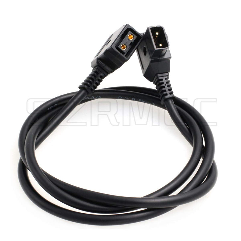 SZRMCC Interface Conversion Cable D-Tap 2 Pin Male to Female for IDX Anton-Bauer Battery ARRI Red Camera (1.5m Cable) 1.5m Cable