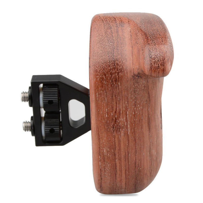 CAMVATE Wooden Handgrip for DSLR Camera Cage(Bubinga,Right Hand) Large