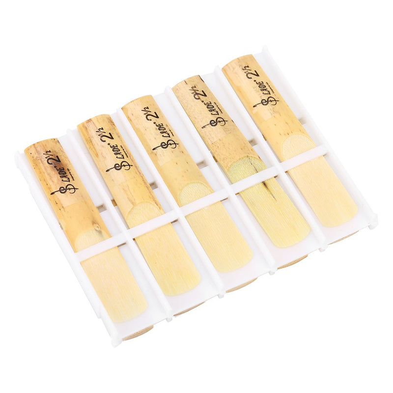 Bnineteenteam 10pcs Clarinet Reeds 2.5 Plastic B-Flat for Repair Parts Reed Accessory