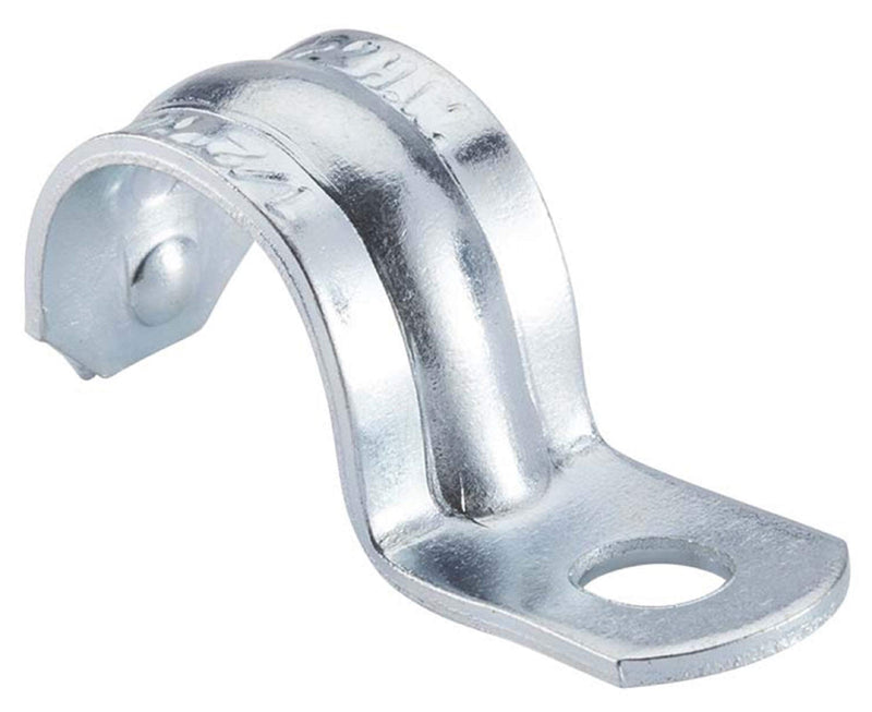 Halex, 3/4 in. Electrical Metallic Tube (EMT) 1-Hole Straps , 61507B, 100 per pack 3/4" in. Trade Size, 100 Per Pack