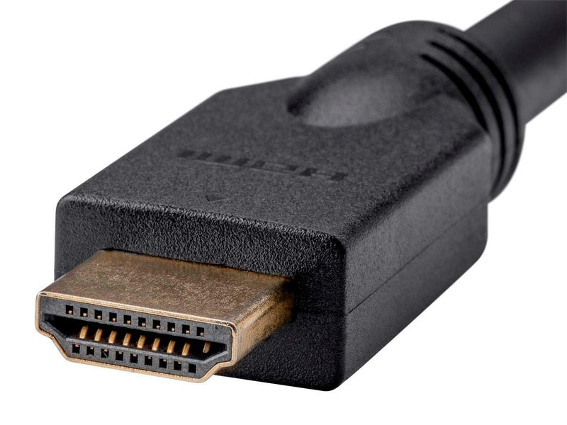 [AUSTRALIA] - Monoprice 113783 High Speed HDMI Cable - 20 Feet - Black | No Logo, 4K @ 60Hz, HDR, 18Gbps, YUV 4:4:4, 24AWG, CL2 - Commercial Series 20ft 