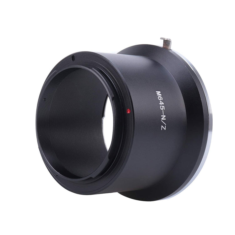 Foto4easy Lens Adapter Ring for Mamiya 645 Mount Lens to Nikon Z Mount Z6 Z7 Z50 Digital SLR Camera