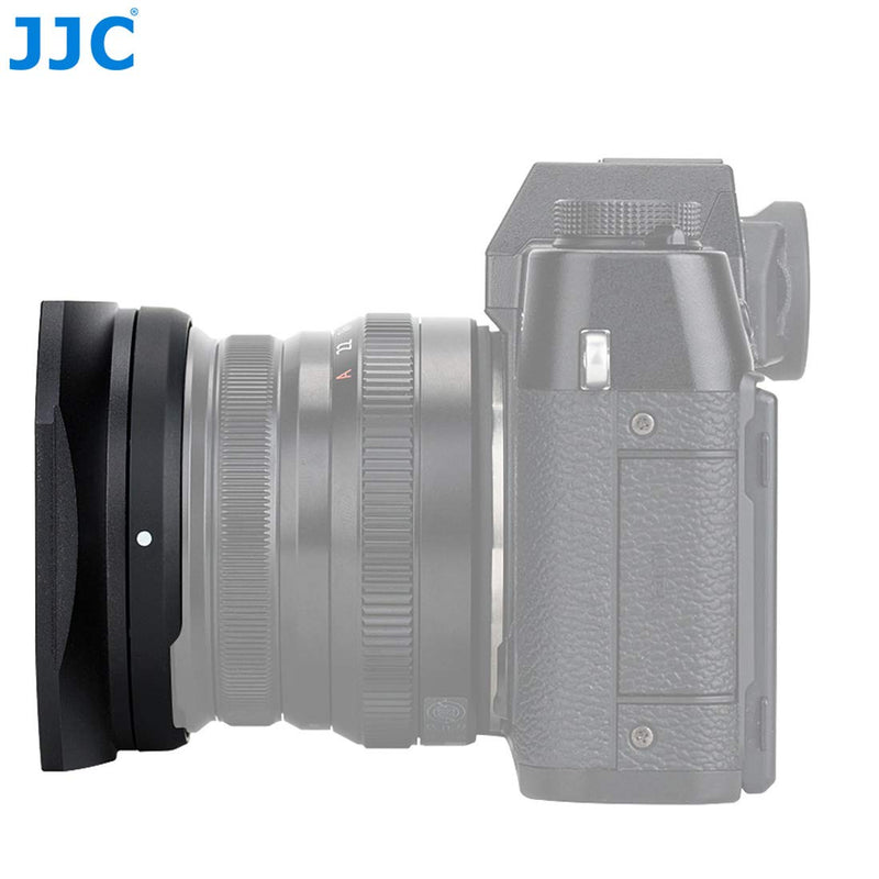 JJC Metal Bayonet Lens Hood for Fujinon XF16mmF2.8 R WR Lens, Fujinon XF 16mm F2.8 R WR Lens Hood, Fuji XF 16mm 2.8 Lens Hood, Compatible with FUJIFILM XF 16mm f/2.8 R WR Lens, Slide Design Hood Cap LH-JXF16F28