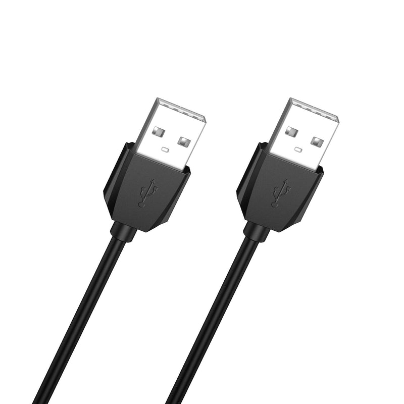 Havit 2-Feet USB 2.0 Type A Male to Type A Male Cable, Black (1pack)