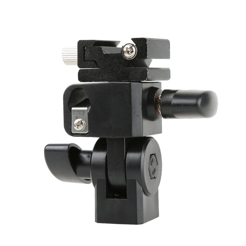 Godox Type E Flash Speedlite Hot Shoe Umbrella Light Holder Universal Mount Stand Flash Bracket Compatible TT685 V850 V860II TT350 TT600 V350