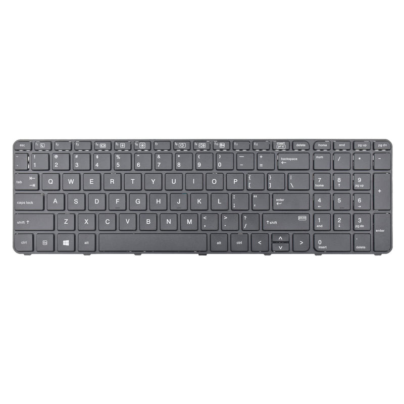 [AUSTRALIA] - SUNMALL Replacement Keyboard Compatible with HP ProBook 450 G3 455 G3 470 G3 650 G2 655 G2 450 G4 455 G4 470 G4 HSTNN-Q95C Series Laptop 827028-031 827029-031 Without Backlit 