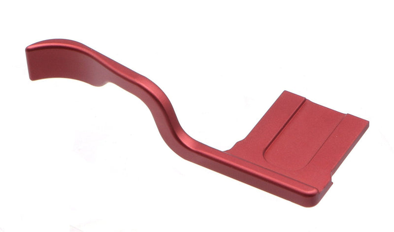 HITHUT Metal Thumbs Up Grip Hot Shoe Cover for Fujifilm X-T10 X-T20 X-T30 XT10 XT20 XT30 Camera Dark Red with Better Balance and Grip Convenience
