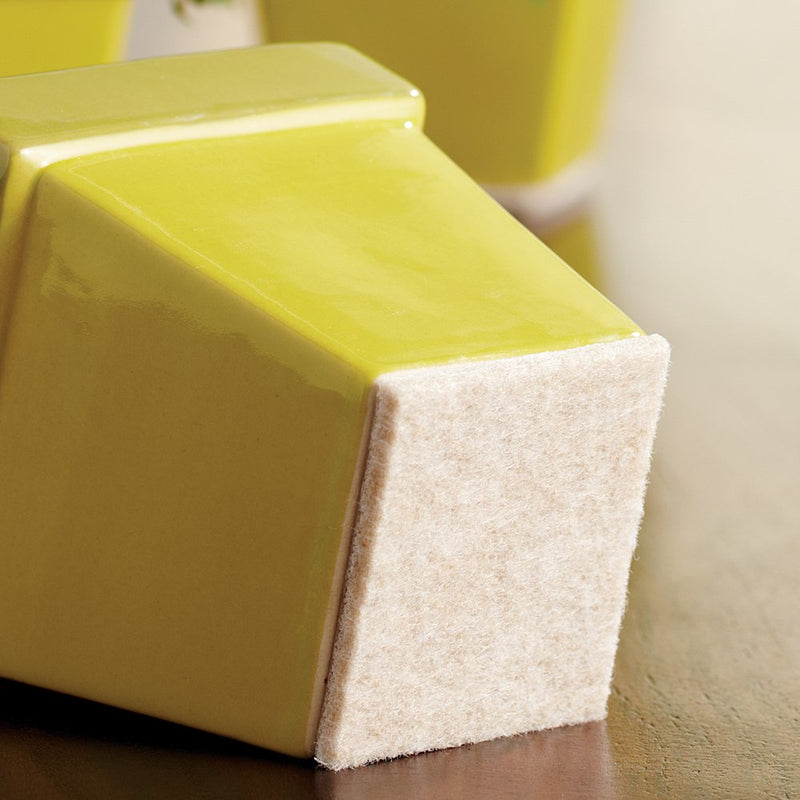 [AUSTRALIA] - SoftTouch 4 1/2 x 6 Self-Stick Furniture Felt Sheet Cut into Any Shape to Protect Hard Surfaces, 8 Pack, Beige, 8 Count 