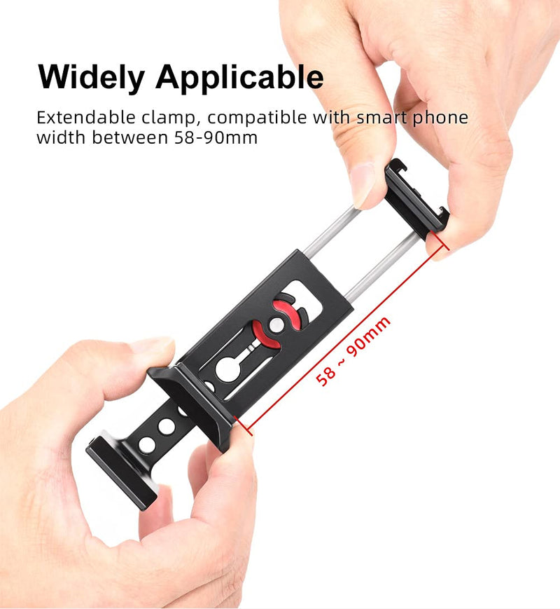 Sunwayfoto CPC-05 Arca/RRS Compatible Modular Smartphone Cell Phone Holder 58mm to 90mm / Bracket Tripod Mount
