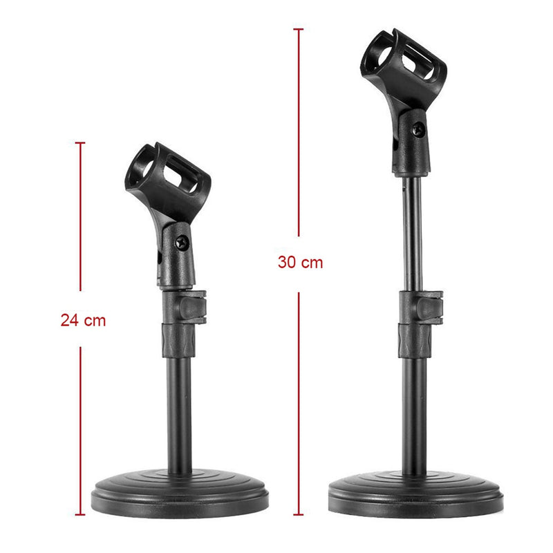 [AUSTRALIA] - Mudder Adjustable Foldable Desk Microphone Stand with Mic Clip for Meetings, Lectures and Podcasts 