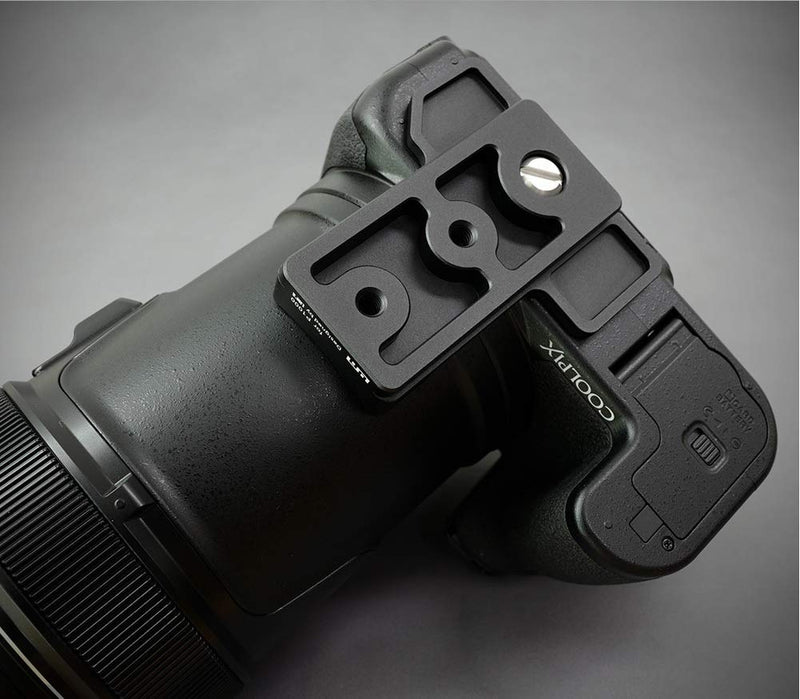 LIM'S Quick Release Camera Tripod Dovetail Plate for Nikon P1000