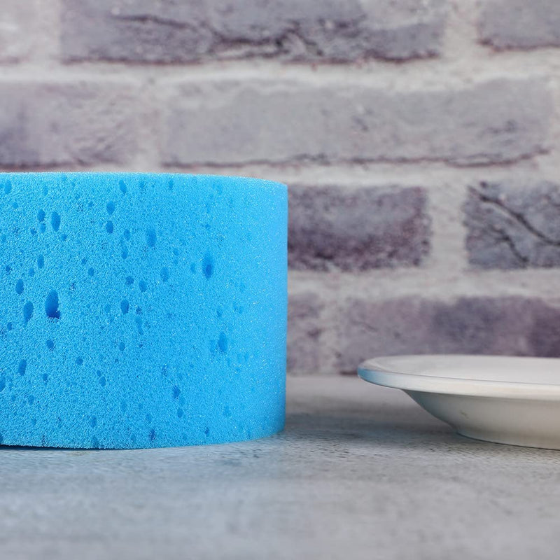 Car Wash Sponges, 3 Pack Extra Thick Large Colorful Cleaning Sponge Multi-Purpose for Bathroom Kitchen Bike Boat (Random 3-Color Mix) Random 3-color Mix