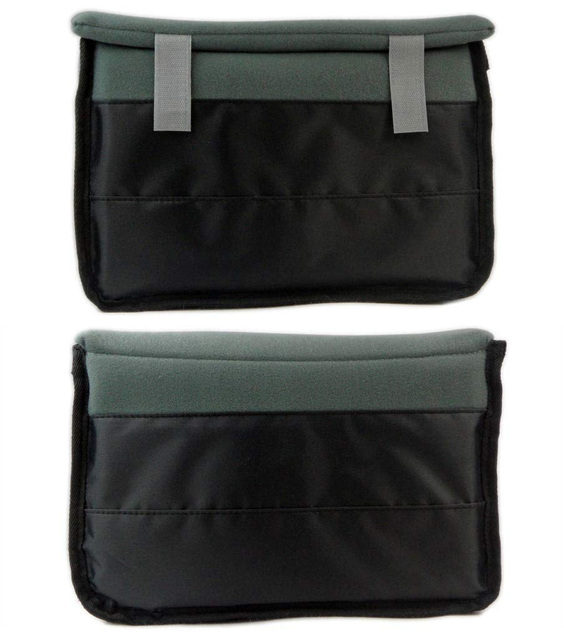 DRF Camera Case Insert Shockproof DSLR Camera Padded Storage Bag Anti-Scratch BG167 (Grey) 167Gray