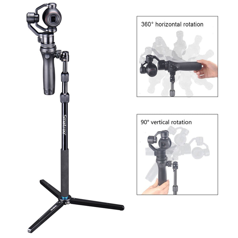 Smatree SmaPole DS1 Extendable Stick Compatible with Tripod for DJI OM 4,DJI OSMO, OSMO Mobile 3, OSMO Mobile, OSMO PRO/RAW