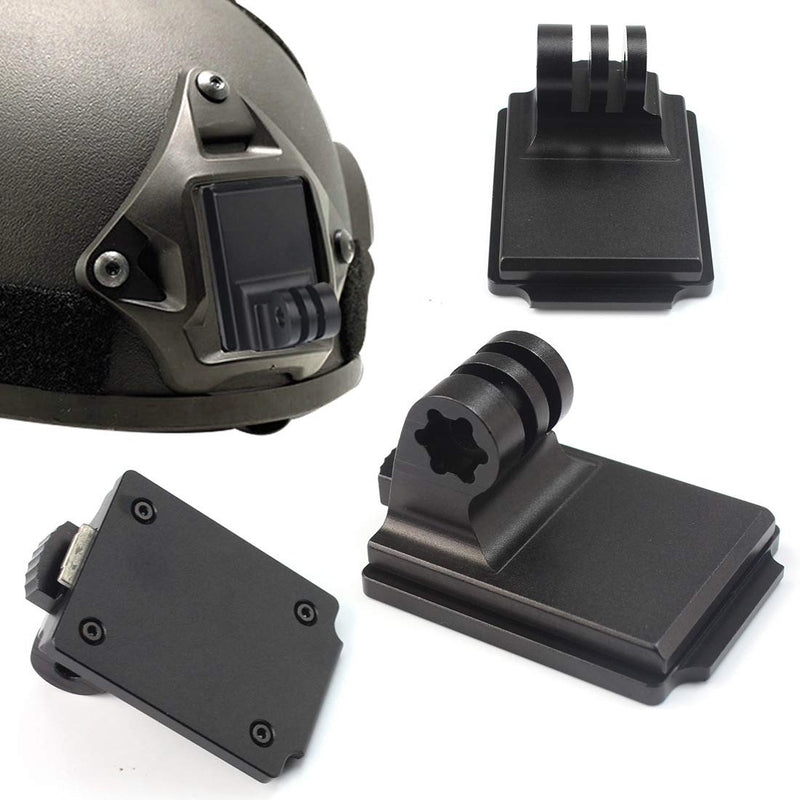 Aluminum Helmet NVG Mount for GoPro Hero 9/8/7/(2018)/6/5/4 Black,DJI Osmo Action and Most Action Cameras